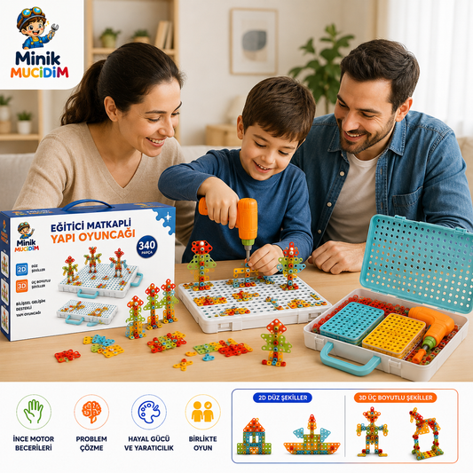 Minik Mucidim – Çocuk Yapı Atölyesi